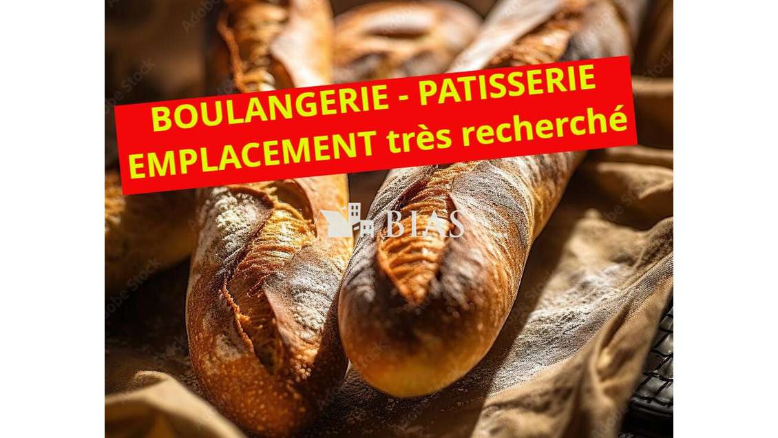 Vente boulangerie-pâtisserie en centre ville Eure