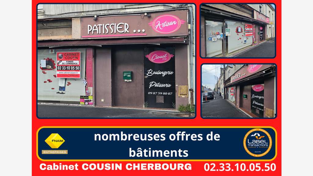 Vente boulangerie à Équeurdreville-Hainneville 