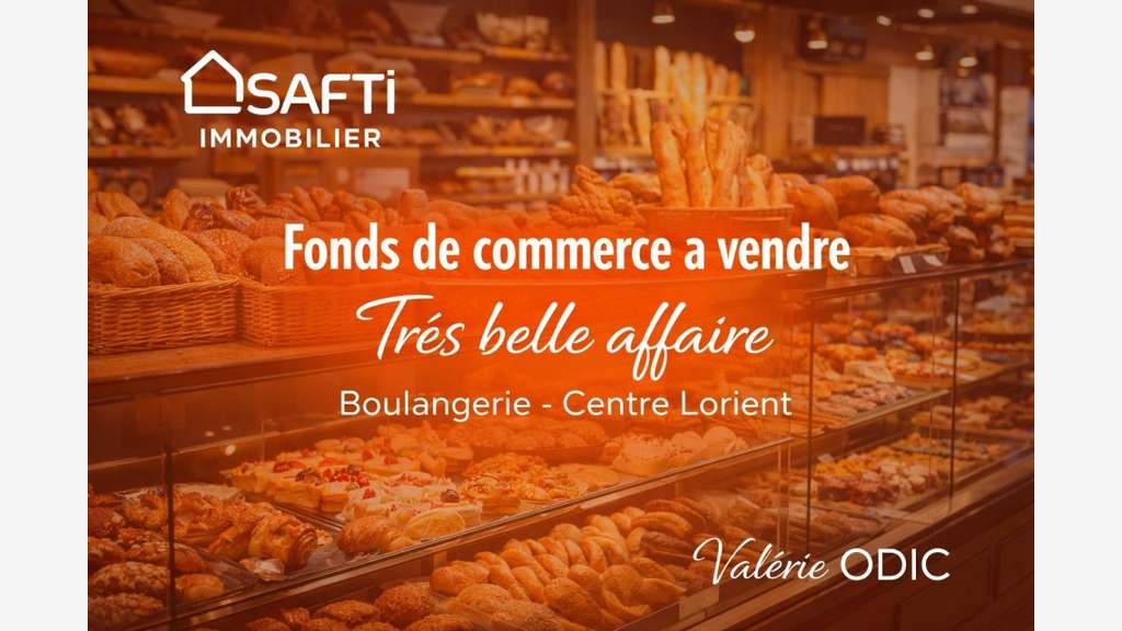Vente boulangerie pâtisserie 328m² à Larmor Plage
