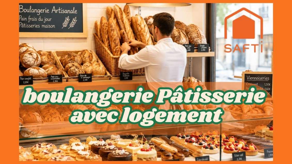 AV boulangerie 300m² empl prisé au Blanc-Mesnil