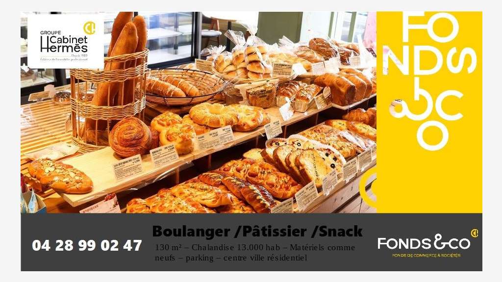 Vente boulangerie rénovée centre ville d'Ardèche