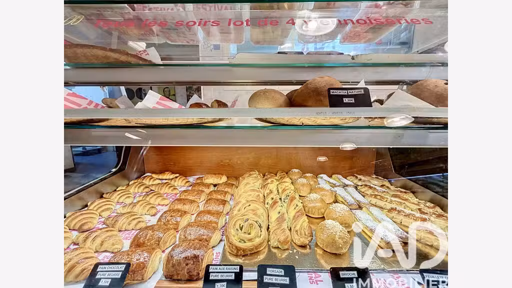Vente boulangerie patisserie à Saint-Denis