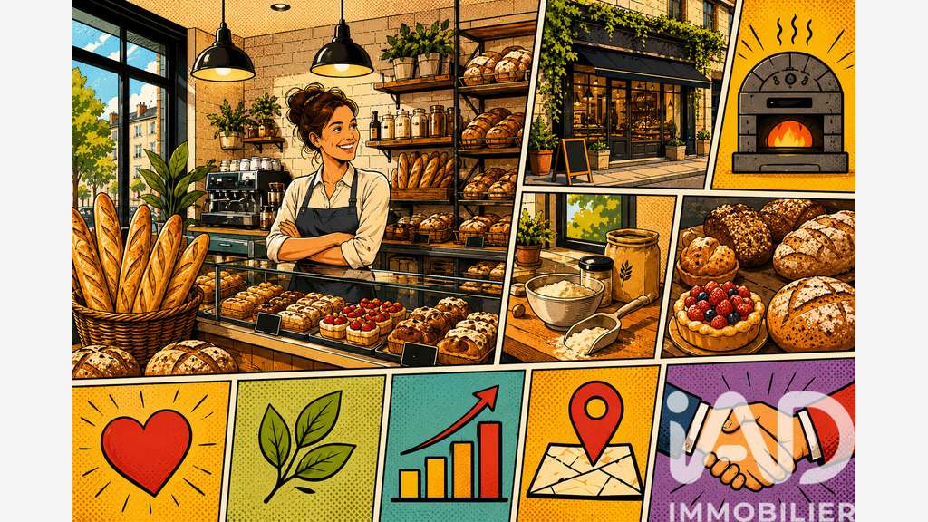 Vente boulangerie pâtisserie à Saint-Denis-en-Val