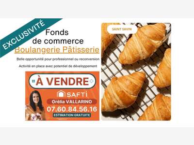 Vente FDC boulangerie pâtisserie à Saint-Savin