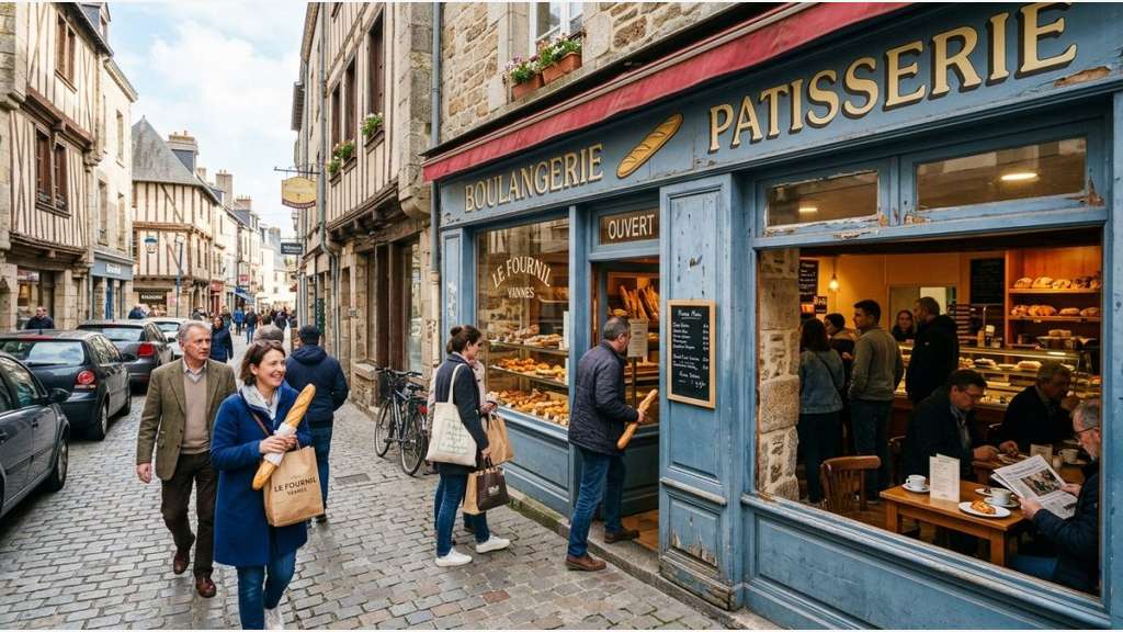 Vente boulangerie pâtisserie centre ville Morbihan