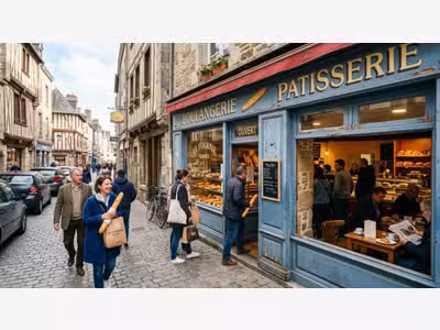 Vente boulangerie pâtisserie centre ville Morbihan