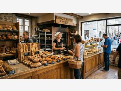 AV FDC boulangerie 80m² à Vence axe très fréquenté