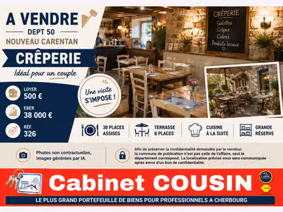 Vente crêperie sur Carentan