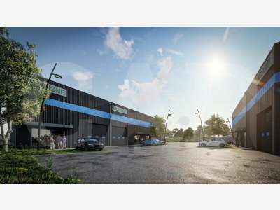 AV cellules neuves 200m² Fougères ZA Côte du Nord