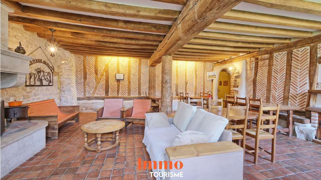Vente maison et gîte de groupe à 1h30 de Paris