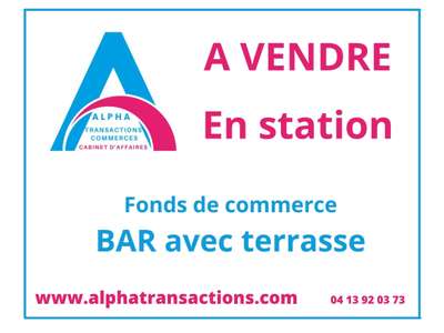 Vente Bar - Brasserie - Tabac à Valloire