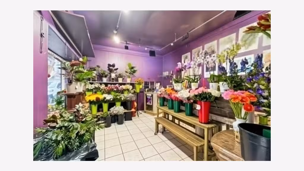 A vendre commerce de fleurs à Colombes (92)