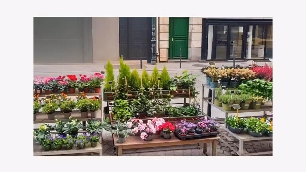 A vendre commerce de fleurs à Colombes (92)