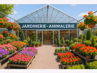 Vente magasin jardinerie à l’Est de l'Aube