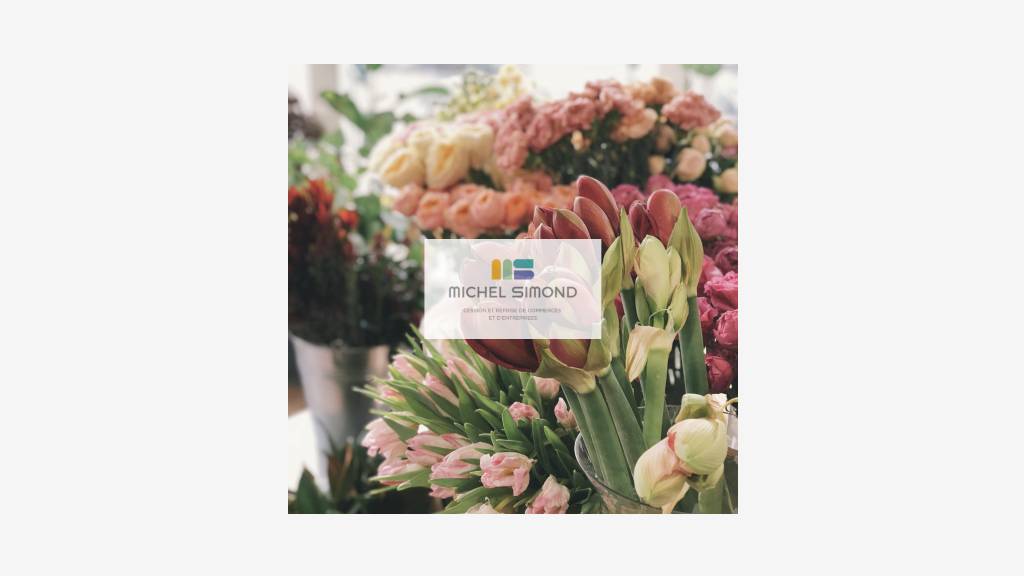 Vente FDC fleuriste dans un village bourgeois 66