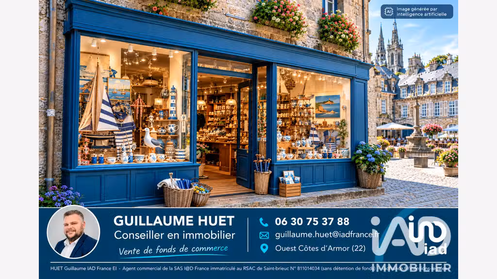 Vente FDC cadeaux souvenirs à Guingamp empl n°1