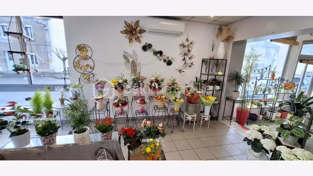 AV boutique fleurs 100m² empl dynamique Monnaie