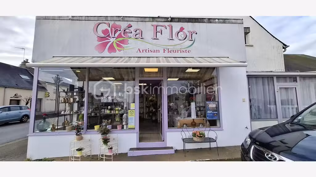 AV boutique fleurs 100m² empl dynamique Monnaie