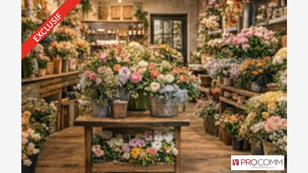 A louer magasin de fleurs de 60m² à Saint Louis