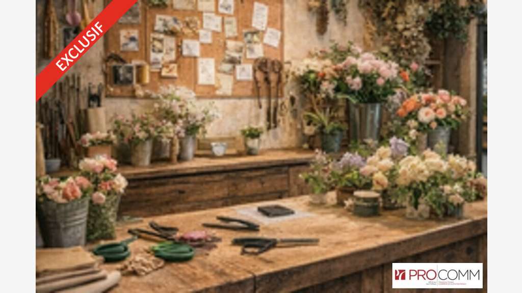 A louer magasin de fleurs de 60m² à Saint Louis