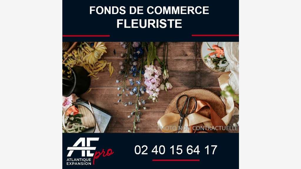 FDC fleuriste à vendre en entrée de Saint Nazaire