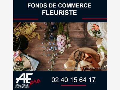 FDC fleuriste à vendre en entrée de Saint Nazaire
