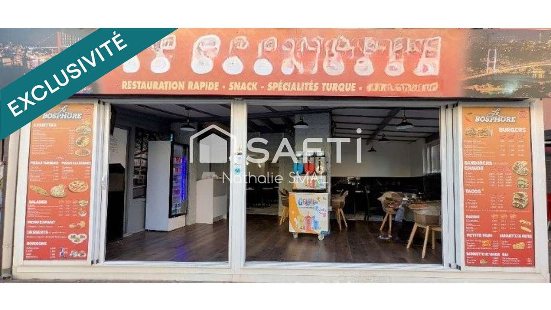 Vente FDC restauration rapide au Cap d'Agde