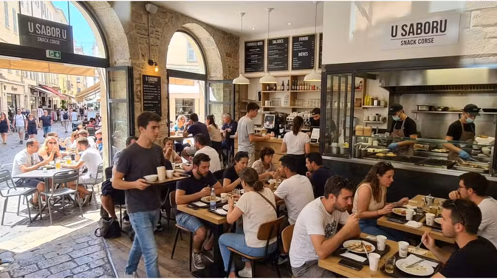 A vendre fonds de restauration rapide à Ajaccio