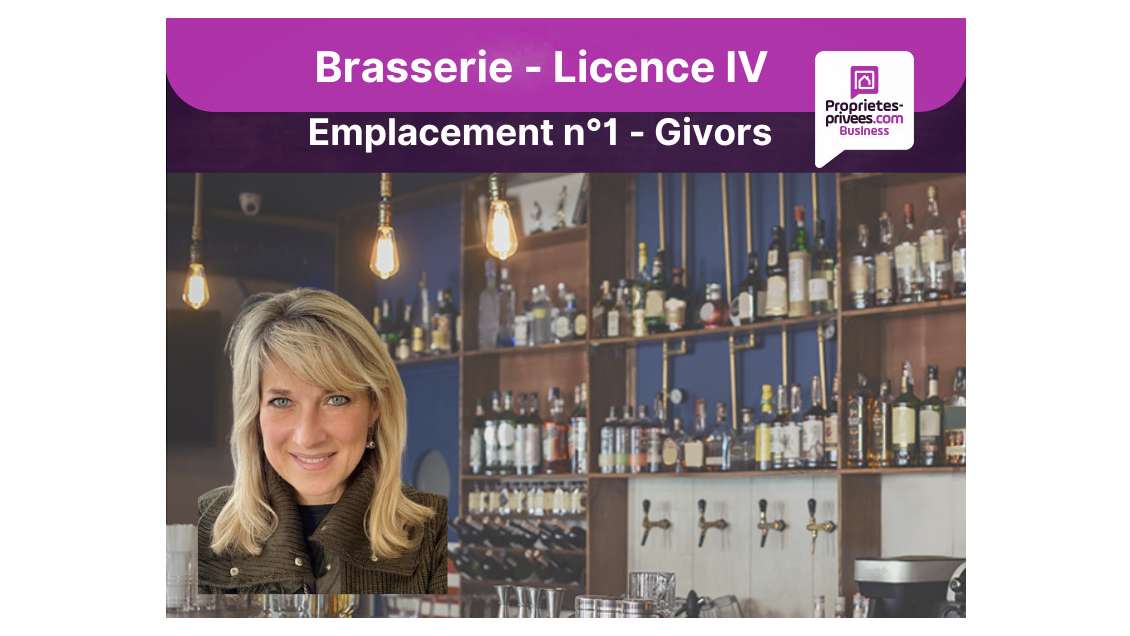 Vente bar restaurant brasserie à Givors 69700
