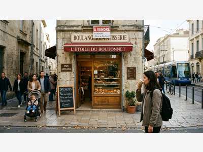Vente boulangerie/restauration rapide Montpellier