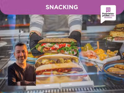 Vente restaurant snack 22 couverts à Paris 75013