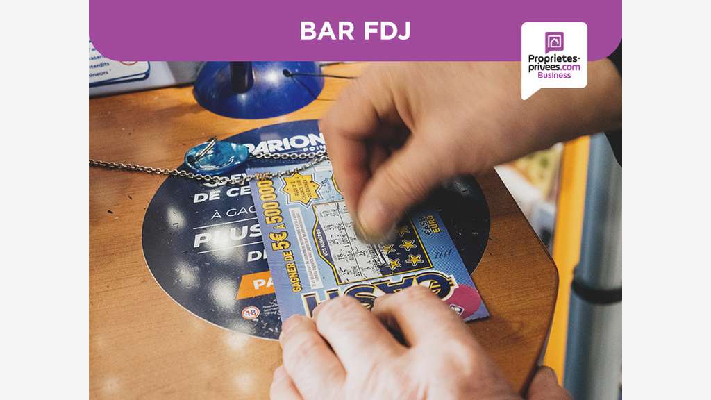 Vente bar PMU FDJ petite restauration à Rennes