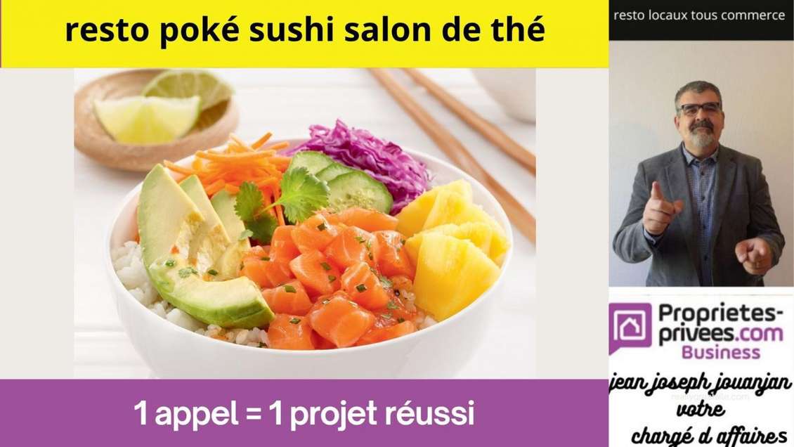 A vendre restaurant poké sushi secteur Toulouse