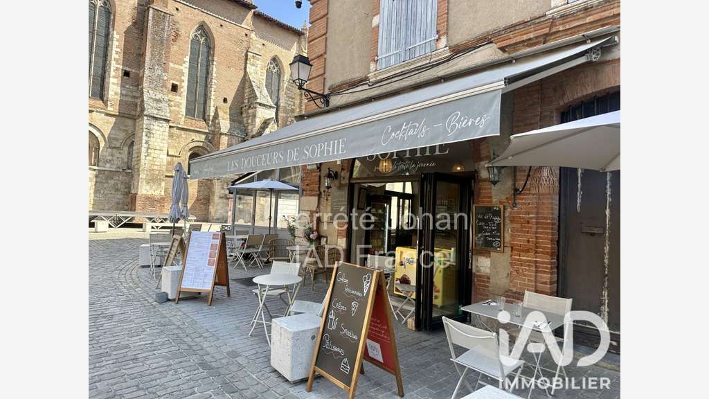 Vente salon de thé fort potentiel empl N°1 Moissac