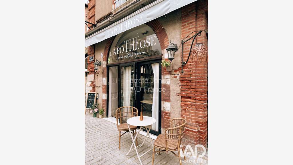 Vente salon de thé fort potentiel empl N°1 Moissac
