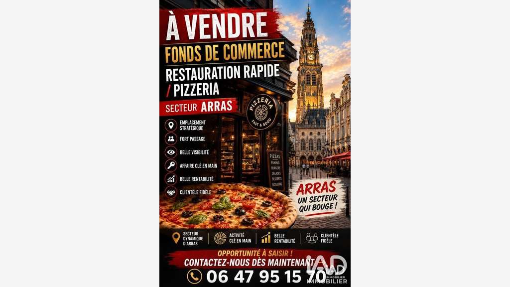 Restauration rapide à Arras