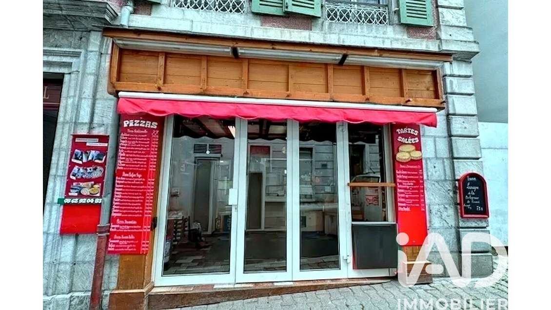 Vente FDC pizzeria à emporter à Cauterets centre