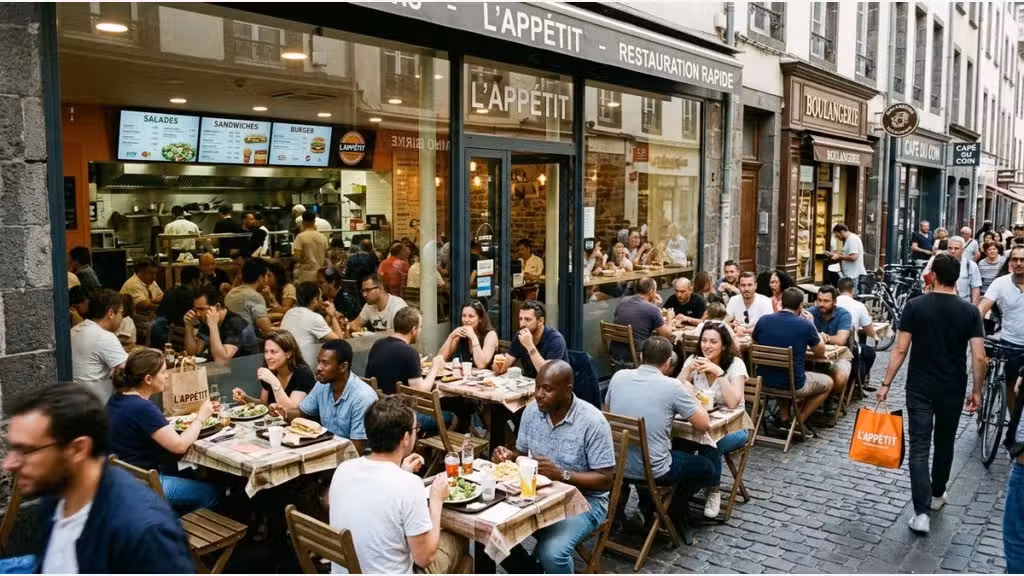 Restauration rapide à vendre centre Clermont Fd