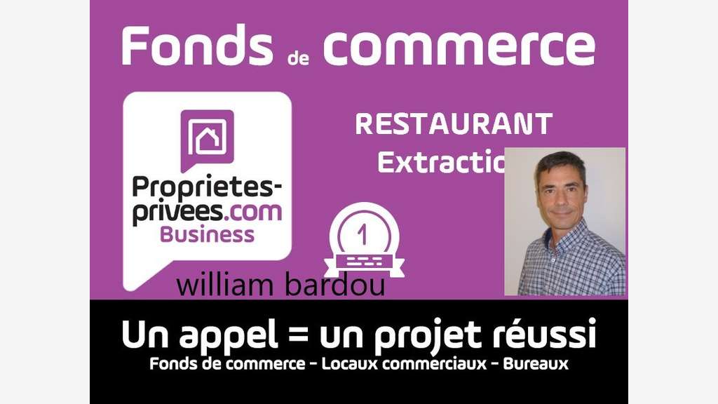 Vente restauration rapide de 400m² à Coignières