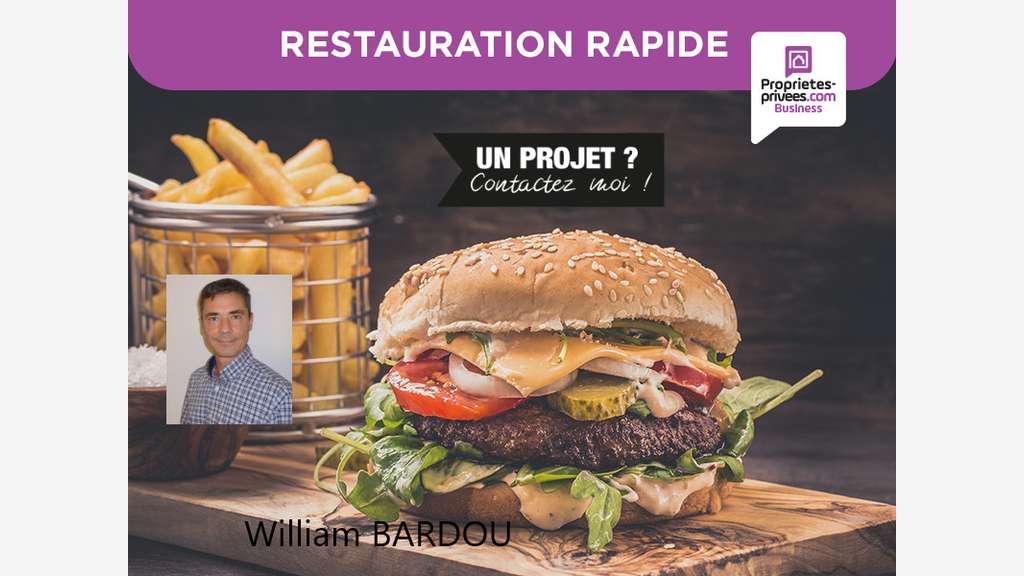 Vente restauration rapide de 400m² à Coignières