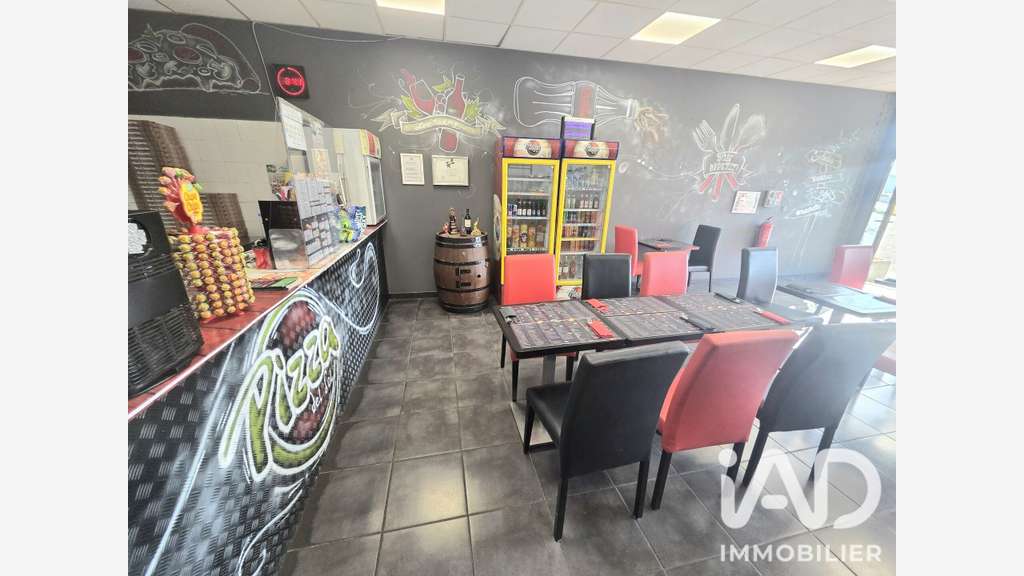 Vente pizzéria zone commerciale prisée à Davézieux