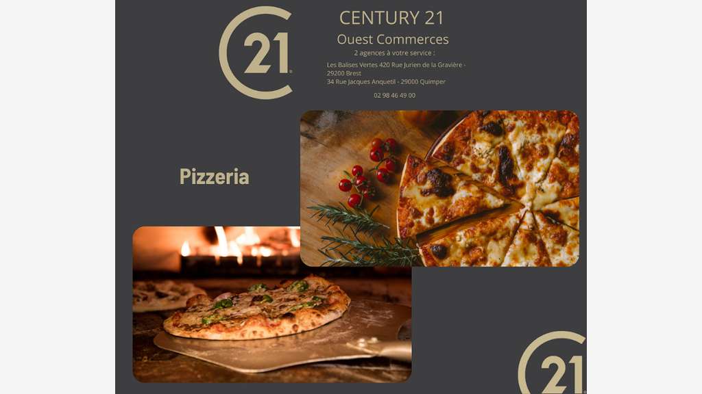 Vente commerce distributeurs à pizza en Finistère