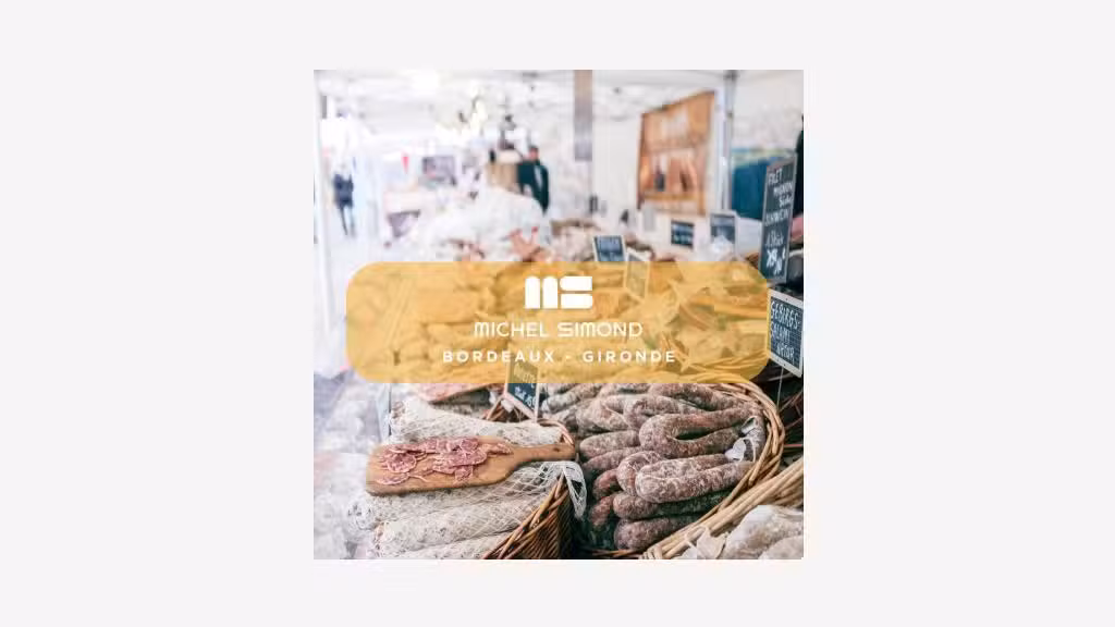 Vente commerce alimentaire marchés locaux 33