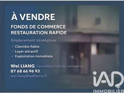 Cède restauration rapide à emporter Ivry-sur-Seine