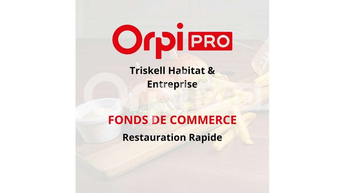 Vente restauration rapide à Lanvollon empl strat