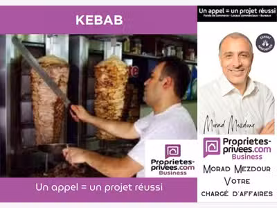 Vente restaurant rapide kebab à Lille