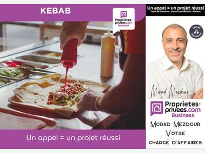 Vente restaurant rapide kebab à Lille