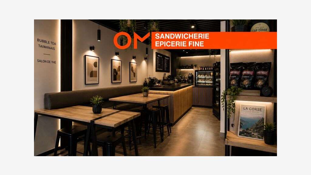AV sandwicherie Épicerie fine clé en main 69006