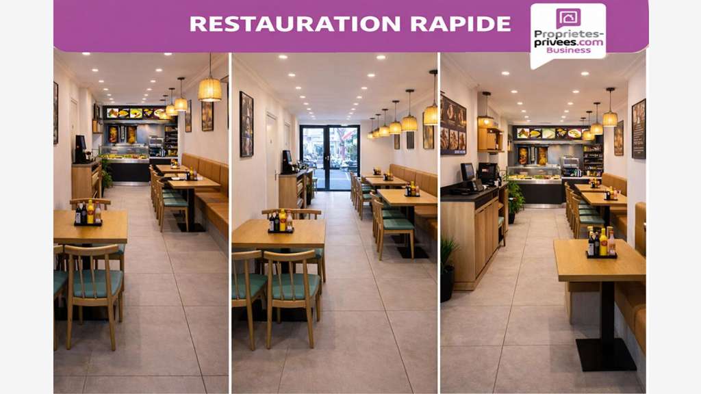 A vendre restaurant rapide centre-ville de Nancy