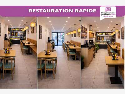 A vendre restaurant rapide centre-ville de Nancy